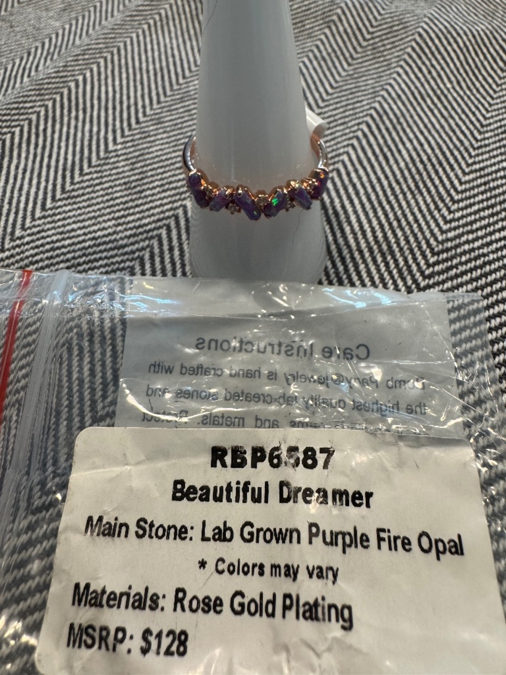 Beautiful Dreamer - Birthday/Original Ring by BP - Size 10. -  RBP6587